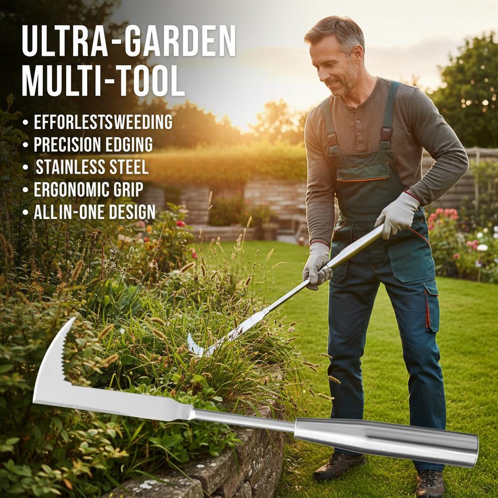Gardening Tools Japanese - 수동 제초 도구(1개) - 기어가 있는