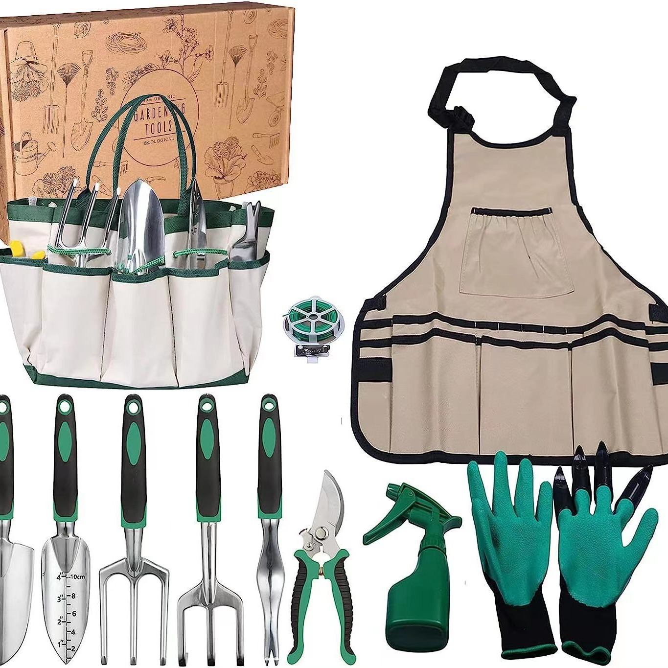 Gardening Tools Gifts - 11종 정원 도구 세트 알루미늄 합금