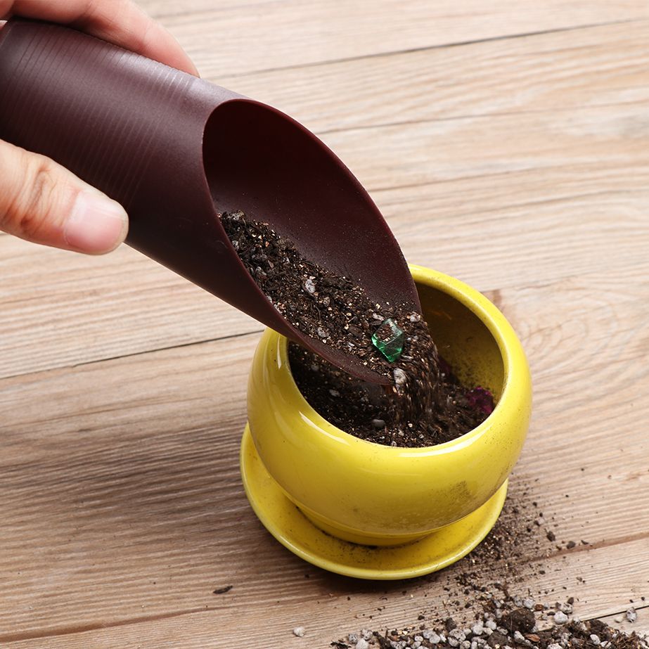 Gardening Tools Gifts - 정원용 플라스틱 토양 삽 컵, 토양