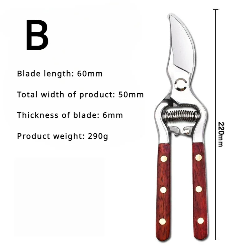 전문가용 바이패스 전지가위 - 두꺼운 가지, 과일나무  - Gardening Tools Japanese 리뷰 및 가격