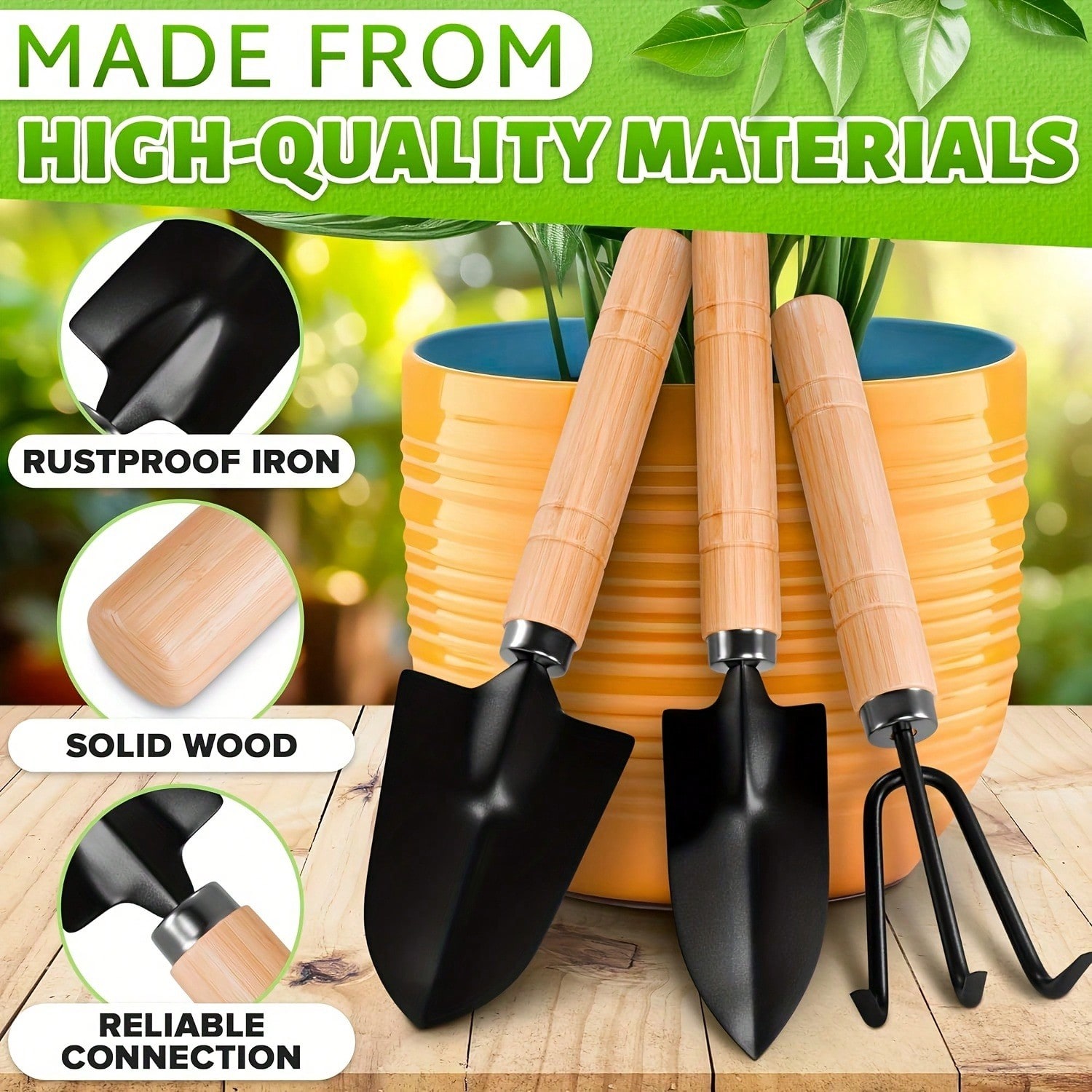 3PC/1세트 미니 원예 도구 세트 휴대용 소형 원예  - Gardening Tools Gifts 리뷰 및 가격